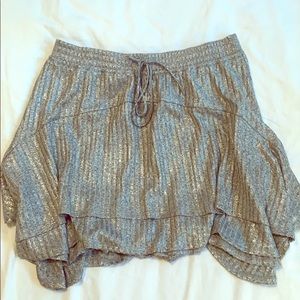 Dolan shimmer mini skirt